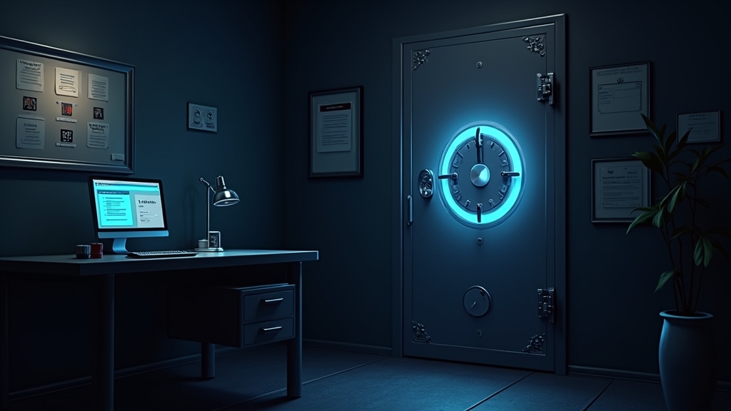 Verification documents and pending withdrawal screen in a casino office
